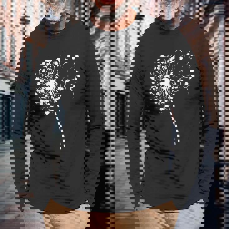 タンポポ チェロシャツ チェリスト用 長袖Tシャツ 高齢者への贈り物