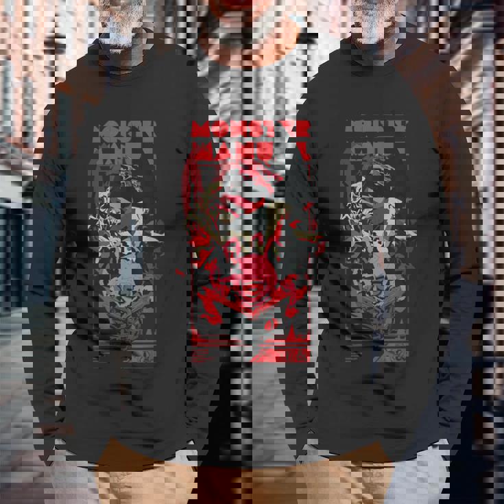 ダンジョンズ&ドラゴンズ モンスターマニュアル 長袖Tシャツ 高齢者への贈り物