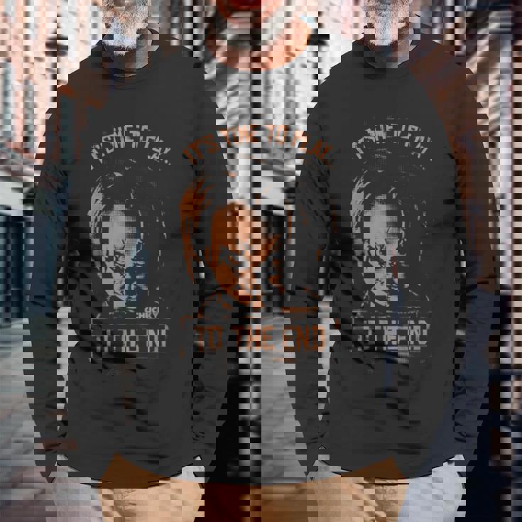 チャッキー It’S Time To Play To The End 長袖Tシャツ 高齢者への贈り物