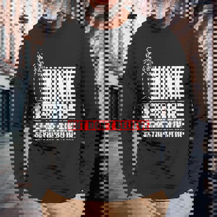 チャップリン Think Different 長袖Tシャツ 高齢者への贈り物