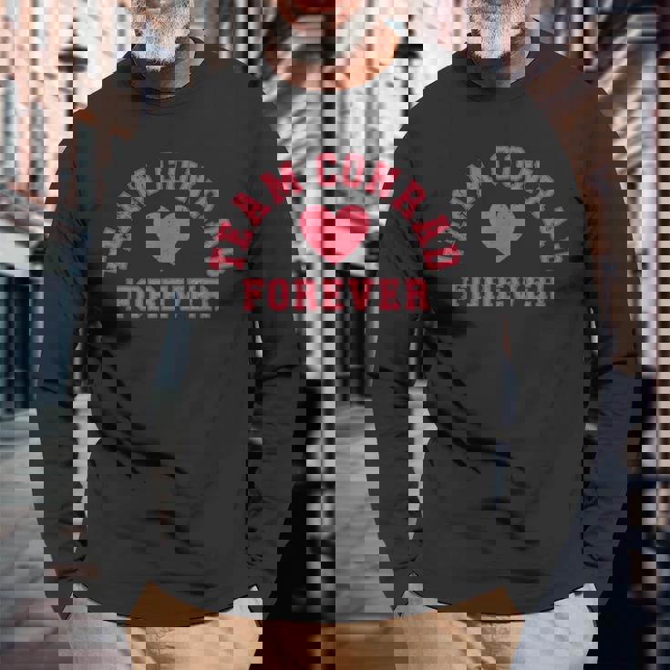 チームコンラッドレトロフォーエバーヴィンテージ 長袖Tシャツ 高齢者への贈り物