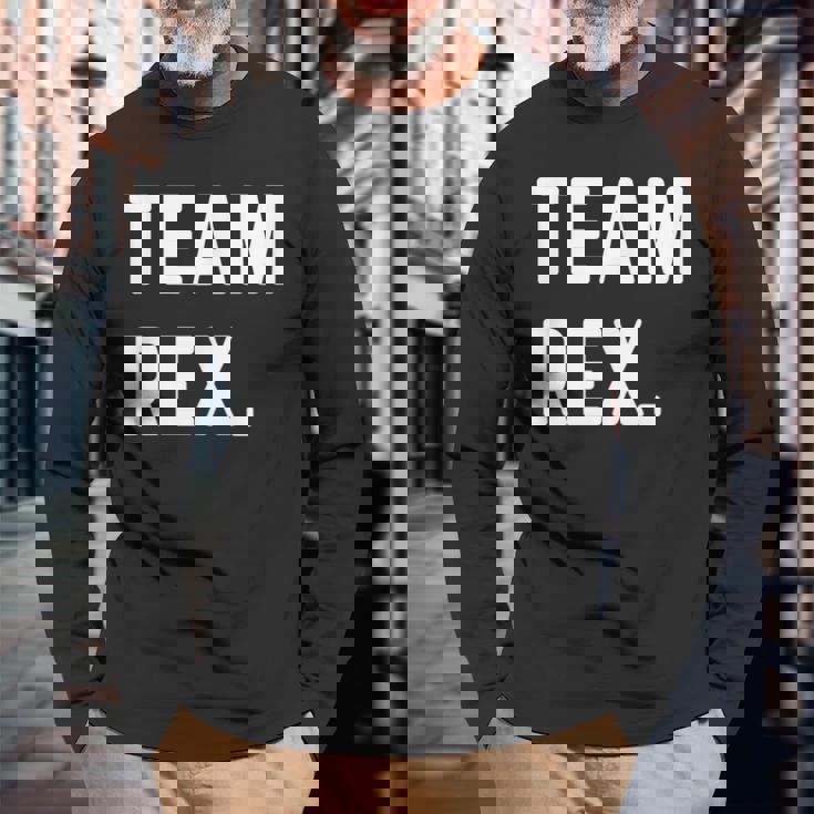 チームレックス 長袖Tシャツ 高齢者への贈り物