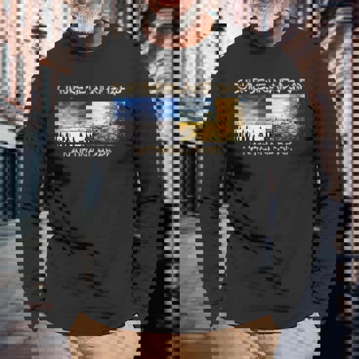 ティーポッシブル・カンバーランド・ギャップ 長袖Tシャツ 高齢者への贈り物