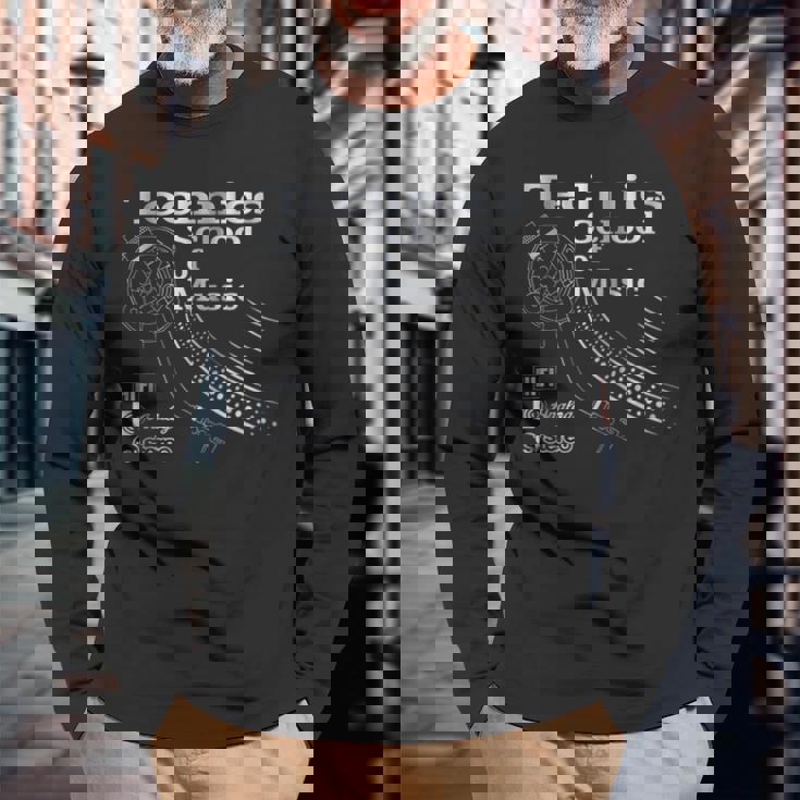 テクニックス・スクール・オブ・ミュージック 長袖Tシャツ 高齢者への贈り物