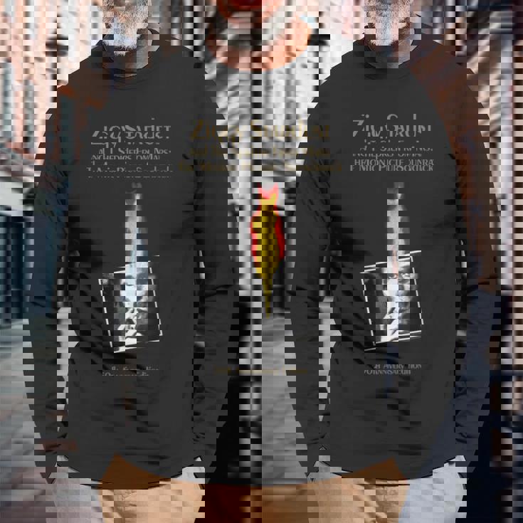 デヴィッド・ボウイ ジギー スターダスト 映画50周年記念 長袖Tシャツ 高齢者への贈り物