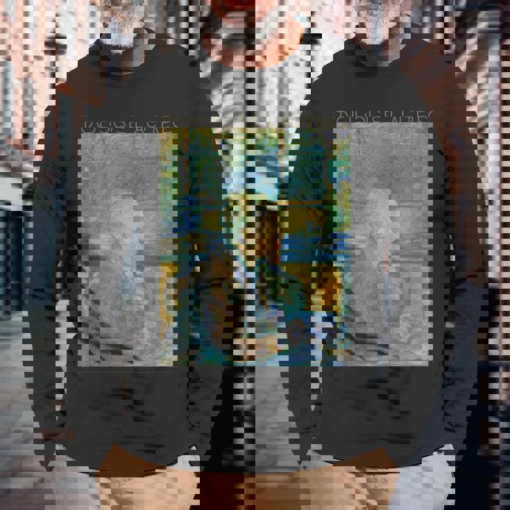 トゥールーズ・ロートレック フィンセント・ファン・ゴッホの肖像 長袖Tシャツ 高齢者への贈り物