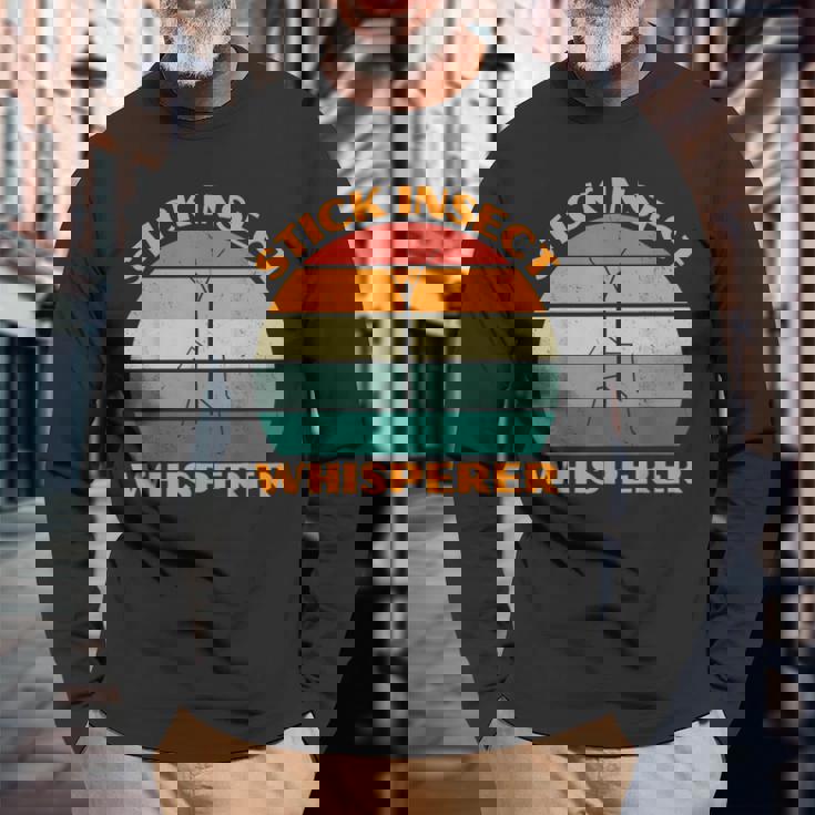 ナナフシ ウィスパラー ナナフシ ペット 長袖Tシャツ 高齢者への贈り物