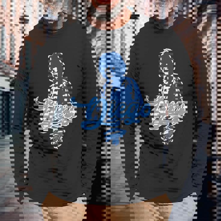 ナポリ・ディエゴ 長袖Tシャツ 高齢者への贈り物