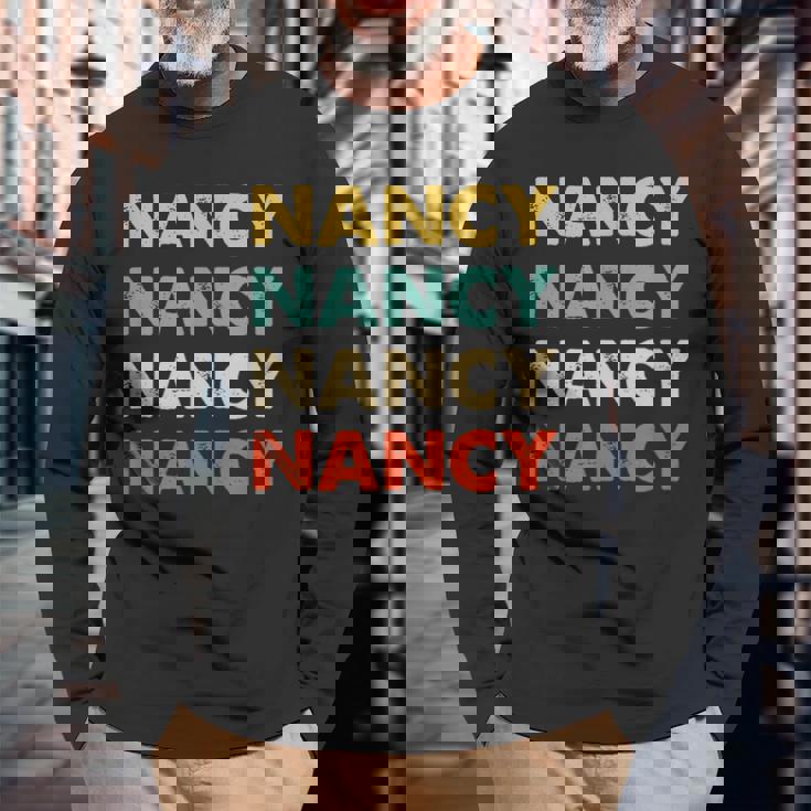 ナンシー 長袖Tシャツ 高齢者への贈り物