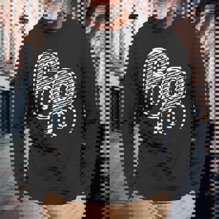 ナンバー68 スポーツジャージ 68 誕生日 長袖Tシャツ 高齢者への贈り物