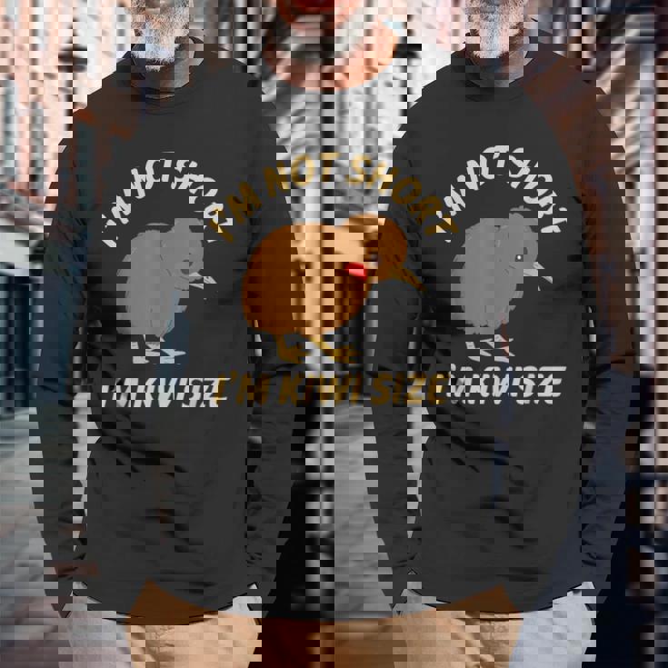 ニュージーランド キウイ ヴィンテージ 鳥 Nz トラベル キウイ ニュージーランド 長袖Tシャツ 高齢者への贈り物