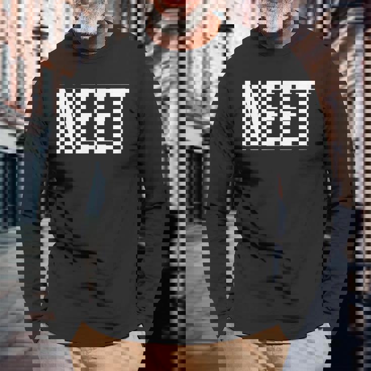 ニート 長袖Tシャツ 高齢者への贈り物