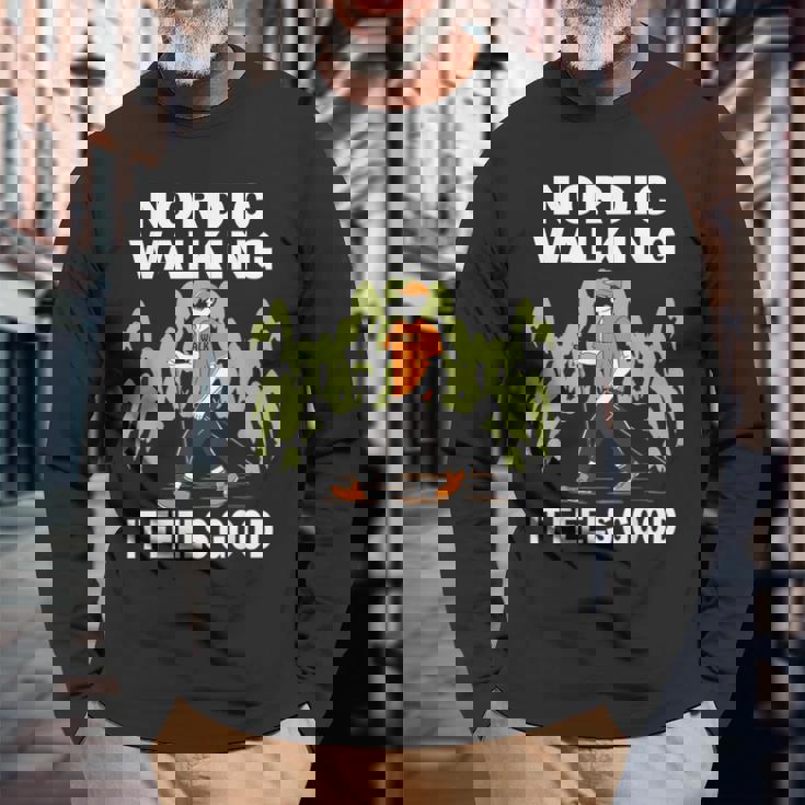 ノルディック ウォーキング ランニング スポーツ ハイキング フィットネス ウォーキング ランニング 長袖Tシャツ 高齢者への贈り物