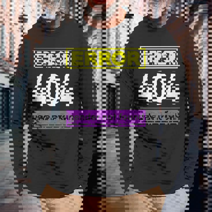 ノンバイナリープライド ジェンダークィア 長袖Tシャツ 高齢者への贈り物