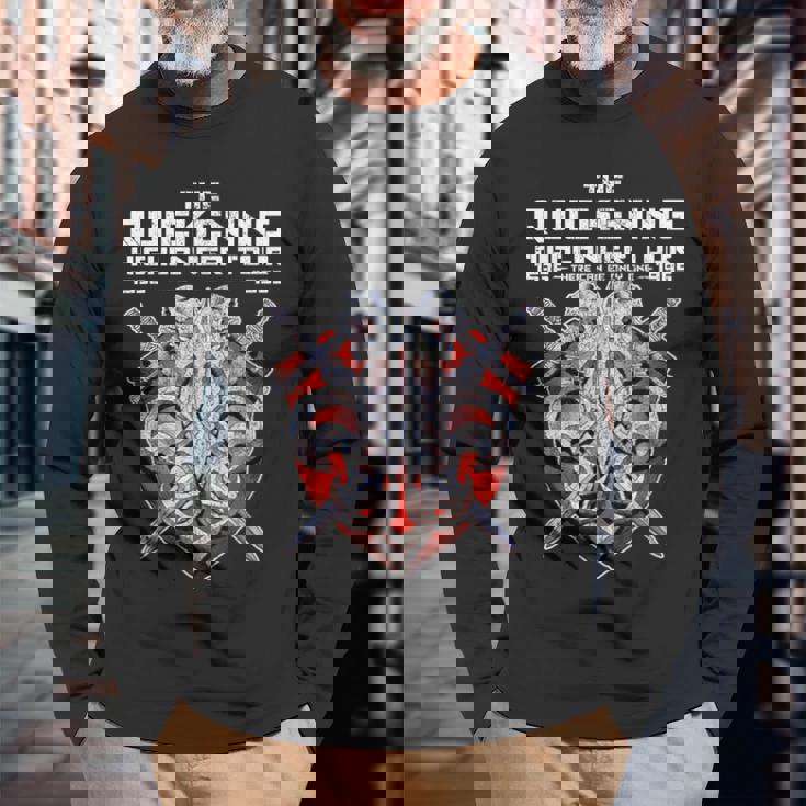 ハイランダーは一人しかいない 長袖Tシャツ 高齢者への贈り物