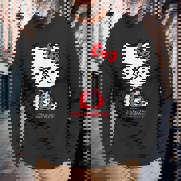 ハローキティ Usデザイン メガネ 長袖Tシャツ 高齢者への贈り物