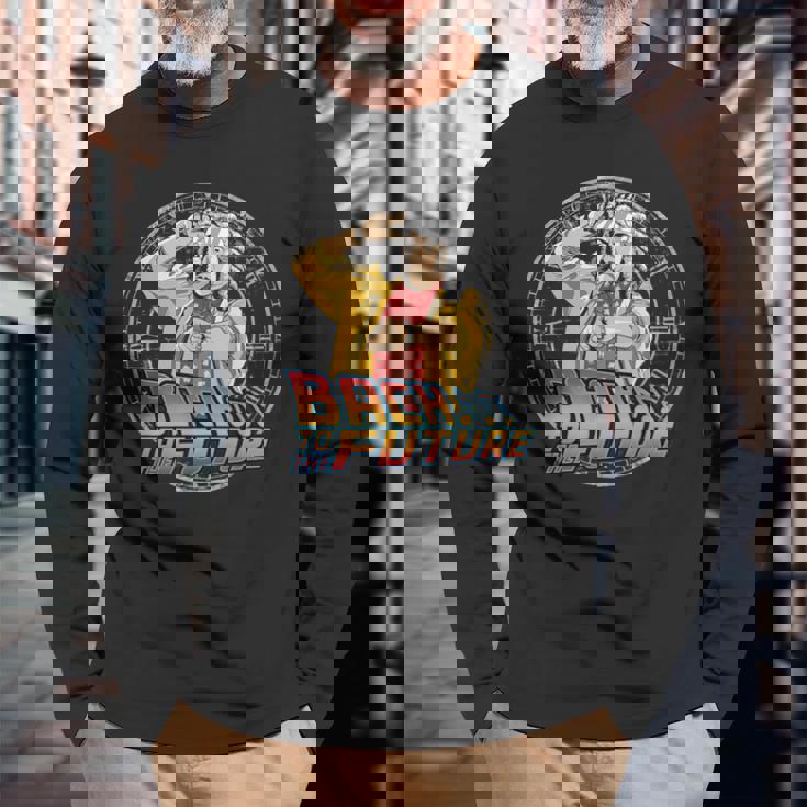 バッハ・トゥ・ザ・フューチャー 長袖Tシャツ 高齢者への贈り物