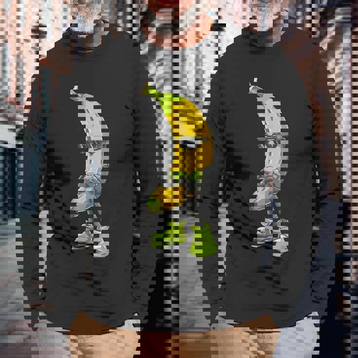 バナナラバーズ バナナサングラス クールバナナ サングラス付き 長袖Tシャツ 高齢者への贈り物