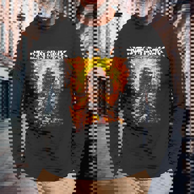 バーサーカー 長袖Tシャツ 高齢者への贈り物