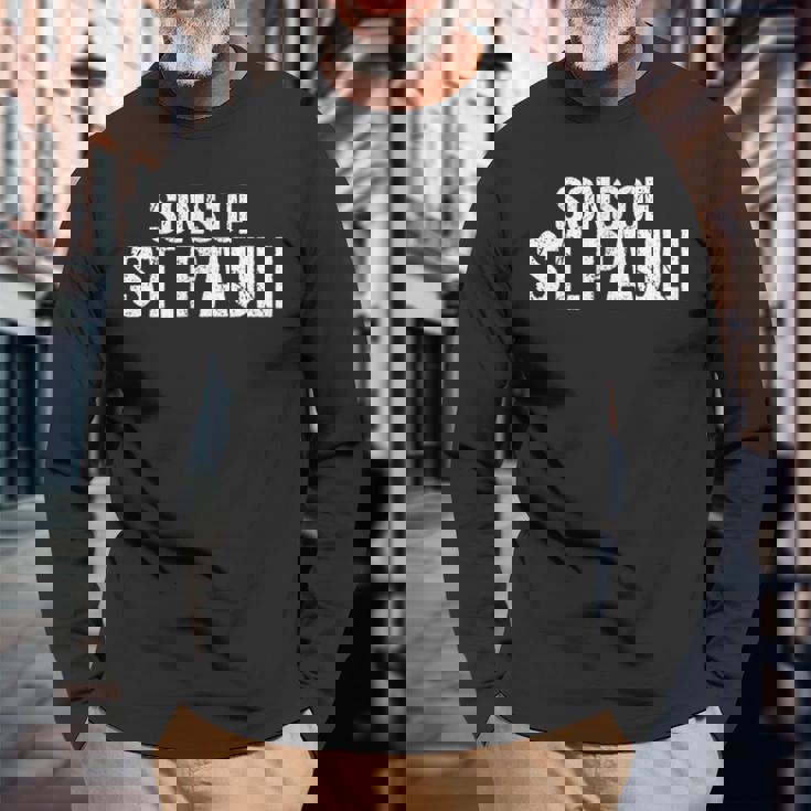 パウリ パウリアン サンパウリの息子 ハンブルク ザンクトパウリ 長袖Tシャツ 高齢者への贈り物