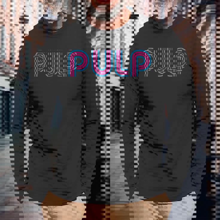 パルプ 長袖Tシャツ 高齢者への贈り物