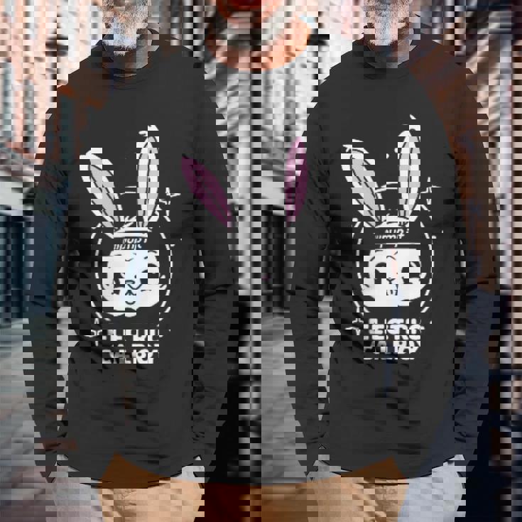 パンプ・イット・バニー 長袖Tシャツ 高齢者への贈り物