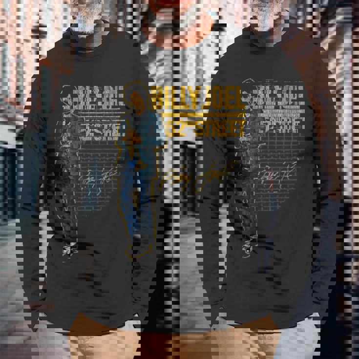 ビリー・ジョエル 56Thtreet Bricks 長袖Tシャツ 高齢者への贈り物