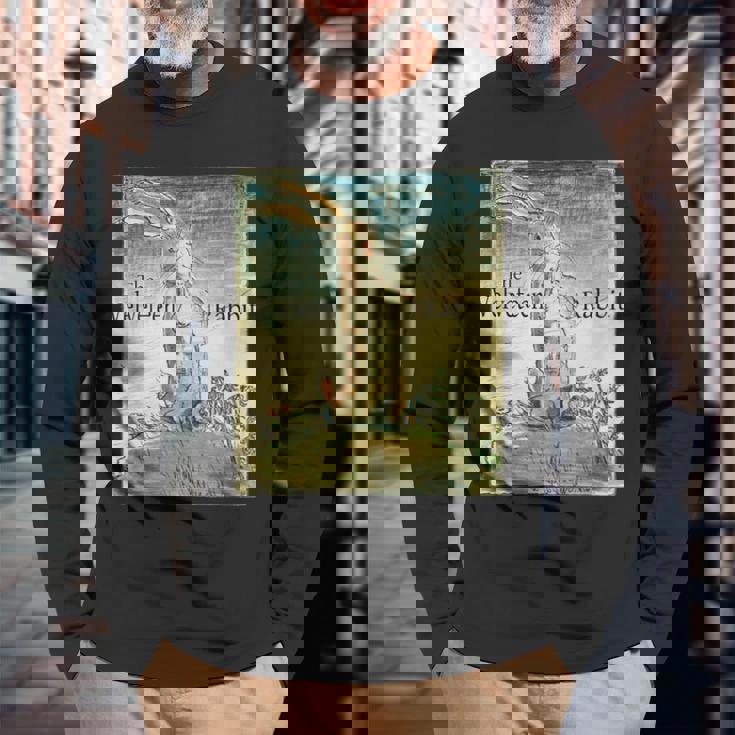 ビロードのウサギ 長袖Tシャツ 高齢者への贈り物