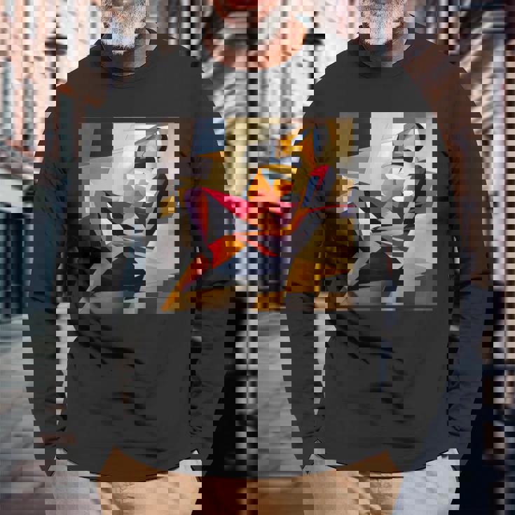 ピカソスタイル 長袖Tシャツ 高齢者への贈り物