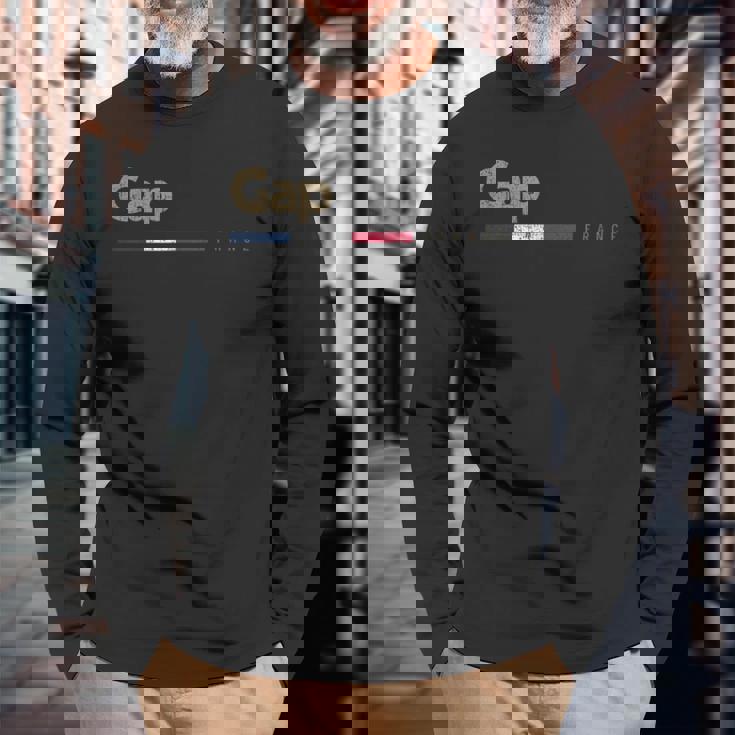 フランスで「ジェイミーギャップ」都市名 長袖Tシャツ 高齢者への贈り物