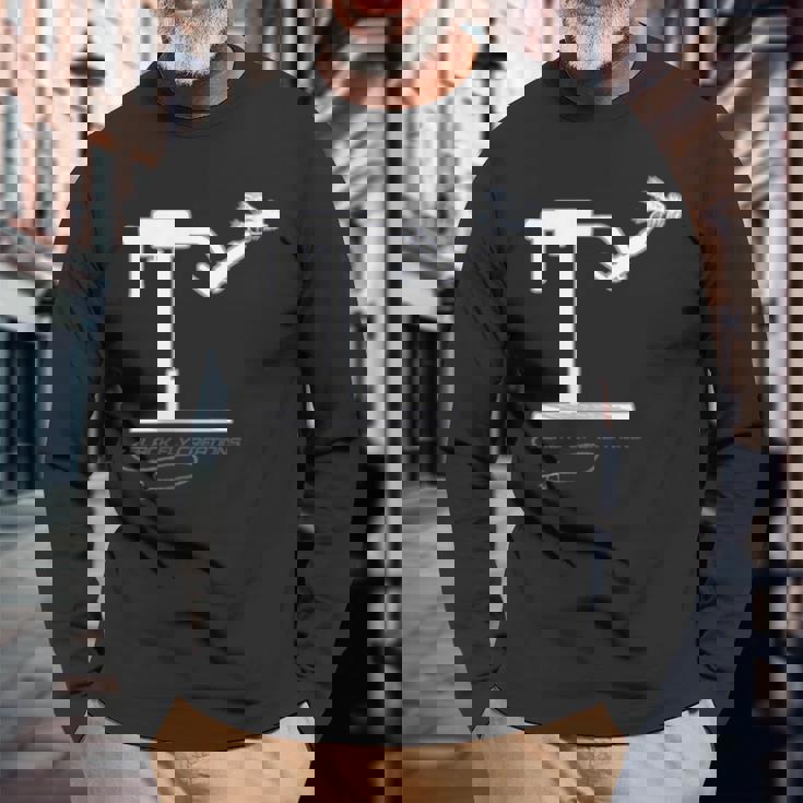 ブラックフライフロントバック コンプトンアウトタ マネーフライタイイングフィッシング 長袖Tシャツ 高齢者への贈り物