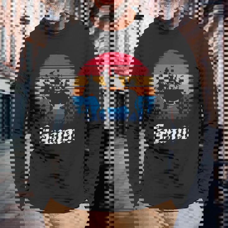 ブレーメン 長袖Tシャツ 高齢者への贈り物