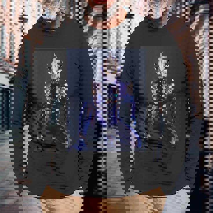 ブロマイドシリーズ ウルトラマンヒカリ 長袖Tシャツ 高齢者への贈り物