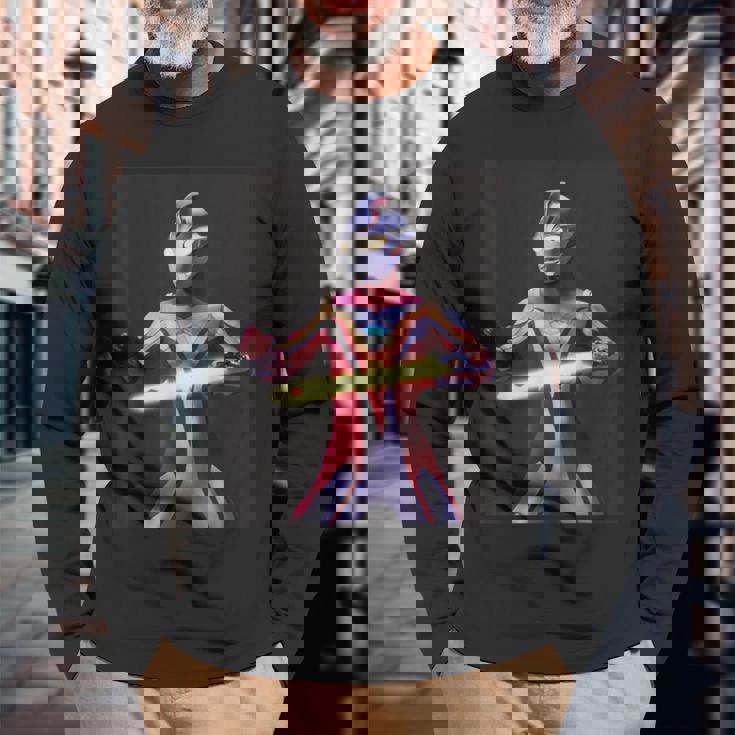 ブロマイドシリーズ ウルトラマンメビウス メビウスブレイブ 長袖Tシャツ 高齢者への贈り物