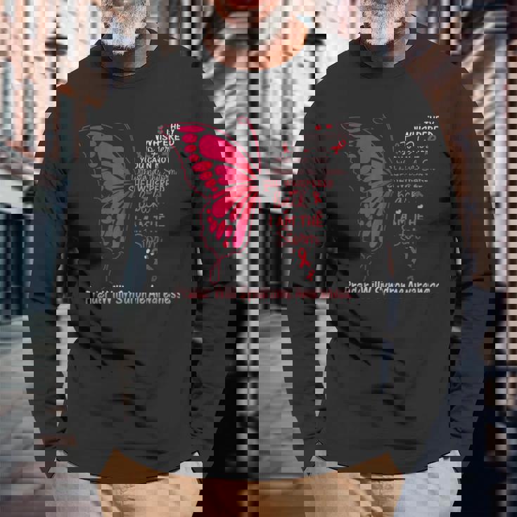 プラダー・ウィリー症候群 I Am Thetorm 長袖Tシャツ 高齢者への贈り物