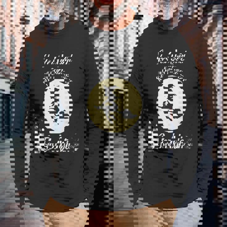 プリンセスがいっぱいの世界では魔女の月ハロウィンの贈り物になる 長袖Tシャツ 高齢者への贈り物