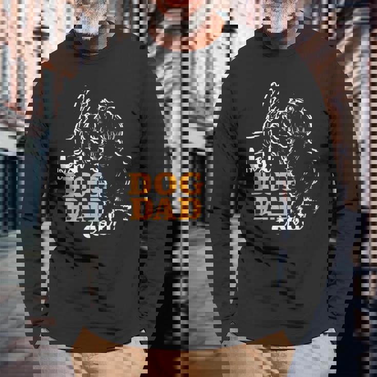 ベスト・シーズー・パパ シーズー 長袖Tシャツ 高齢者への贈り物