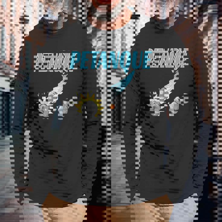 ペタンク プレイヤー用 長袖Tシャツ 高齢者への贈り物