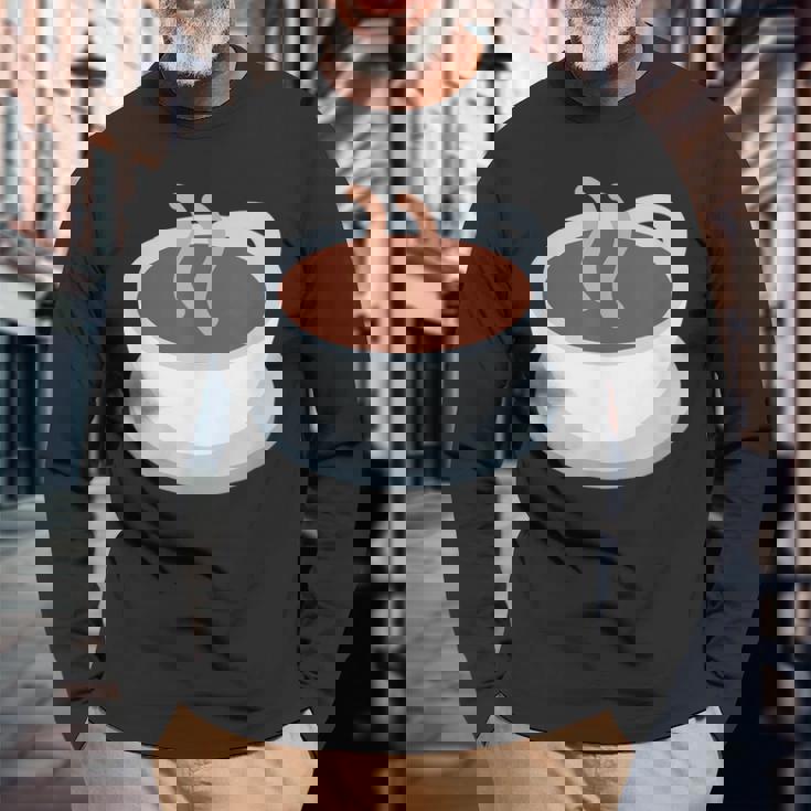 ホットビバレッジ 長袖Tシャツ 高齢者への贈り物