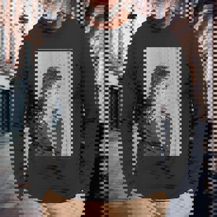 マイケル・ジャクソン キング・オブ・ポップ・イン・ロンドン 1988 長袖Tシャツ 高齢者への贈り物