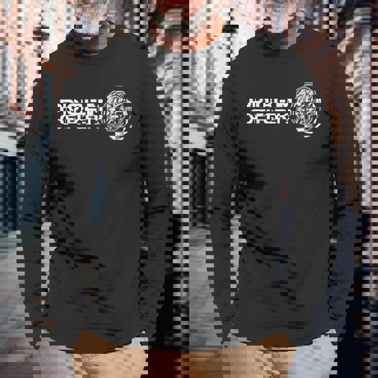 マイスター ワークプロブレムオフィサー プロジェクト スタンス ホイール リム 車 長袖Tシャツ 高齢者への贈り物