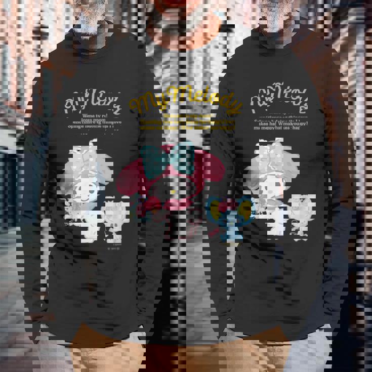 マイメロディ ハピネスマイルーム 長袖Tシャツ 高齢者への贈り物