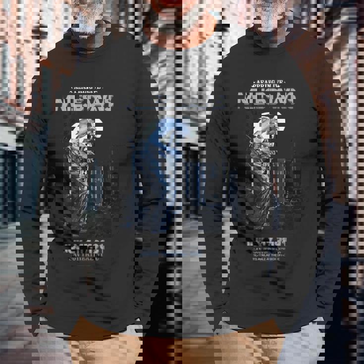 マイルス・デイヴィス ライヴ・サヴォイ・シアター Nyc 1981 長袖Tシャツ 高齢者への贈り物