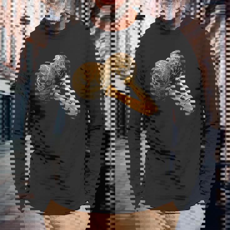 マラカス Cuba Music — キューバ Cubano Libre 長袖Tシャツ 高齢者への贈り物