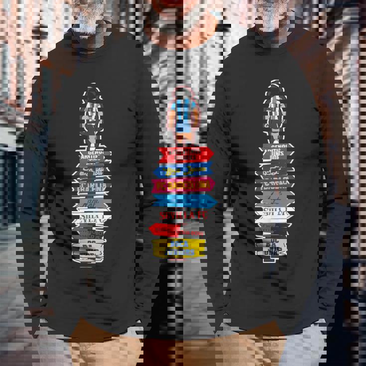 マラドーナクラブトゥーン 長袖Tシャツ 高齢者への贈り物