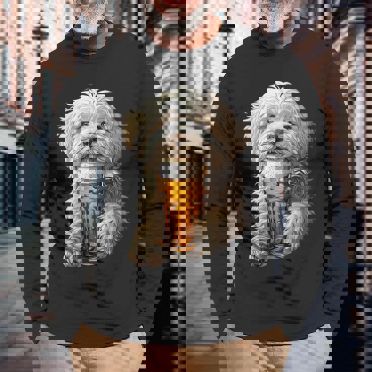 マルタビール 長袖Tシャツ 高齢者への贈り物