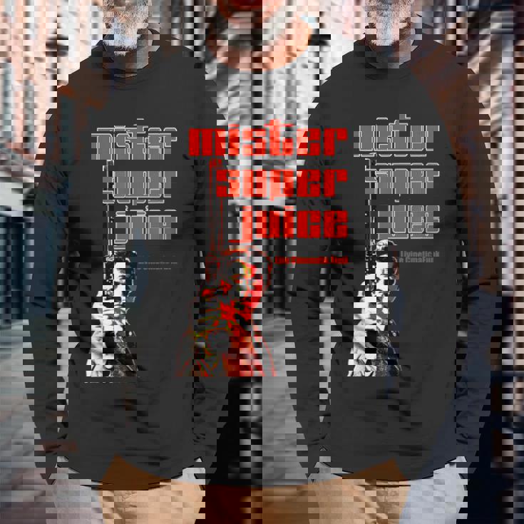 ミスター スーパージュース ダーティプレーン 長袖Tシャツ 高齢者への贈り物