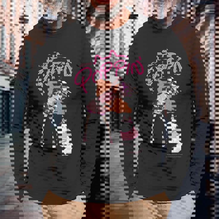 ミニオン Always Poppin 長袖Tシャツ 高齢者への贈り物