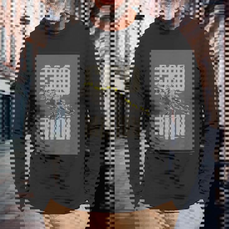 ミニオン Crominiondinosaur 長袖Tシャツ 高齢者への贈り物