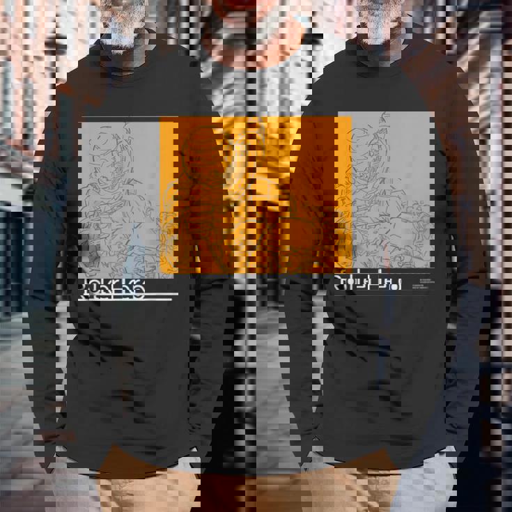 ムテキング I 長袖Tシャツ 高齢者への贈り物